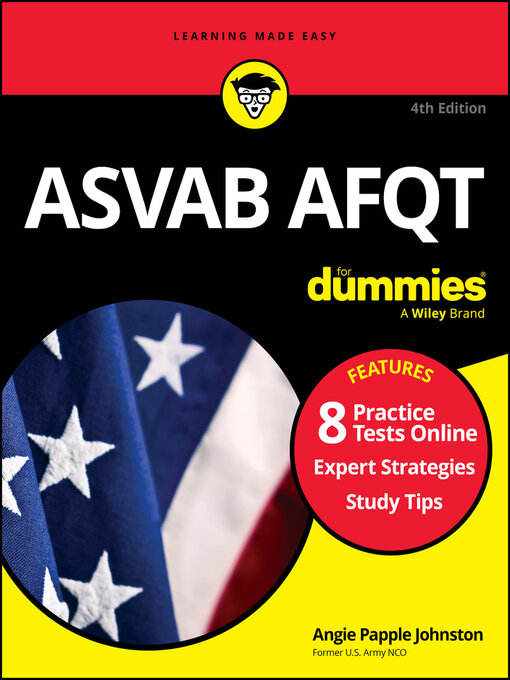 Cover image for ASVAB AFQT For Dummies